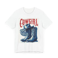 Load image into Gallery viewer, Vintage Cowgirl Tee - Western Style Graphic T-Shirt