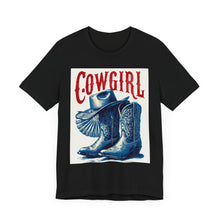 Load image into Gallery viewer, Vintage Cowgirl Tee - Western Style Graphic T-Shirt
