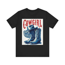 Load image into Gallery viewer, Vintage Cowgirl Tee - Western Style Graphic T-Shirt

