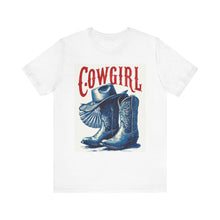 Load image into Gallery viewer, Vintage Cowgirl Tee - Western Style Graphic T-Shirt
